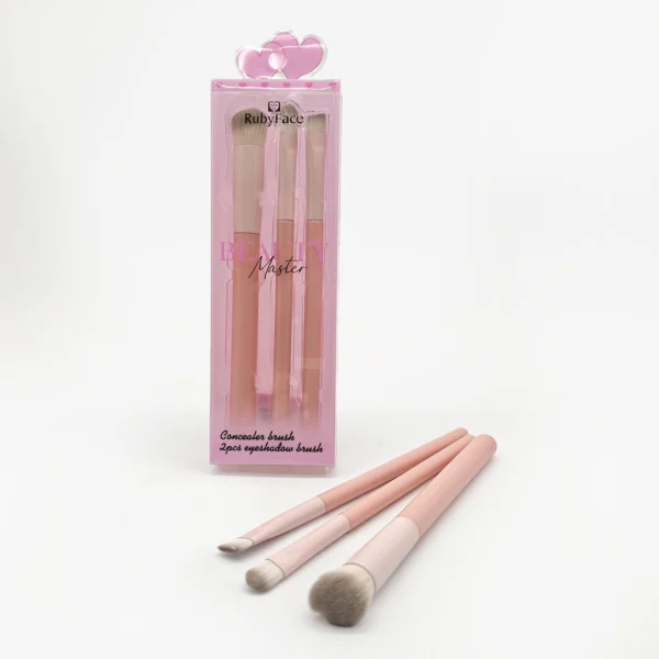 Set de Brochas para Maquillaje 3 Pzas.