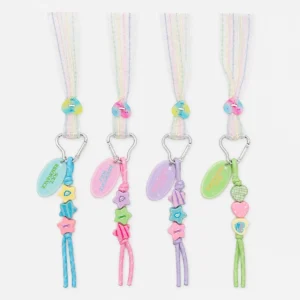 Llavero Charm Colgante con Estrellas