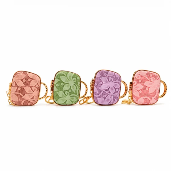 Espejo de Cartera Floral