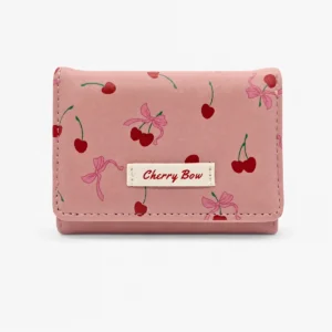 Mini Billetera Cherry Bow