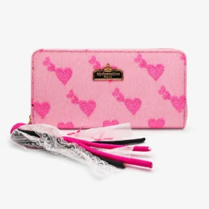 Billetera Corazones con Flecos