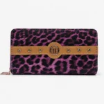 Billetera Animal Print con Tachas