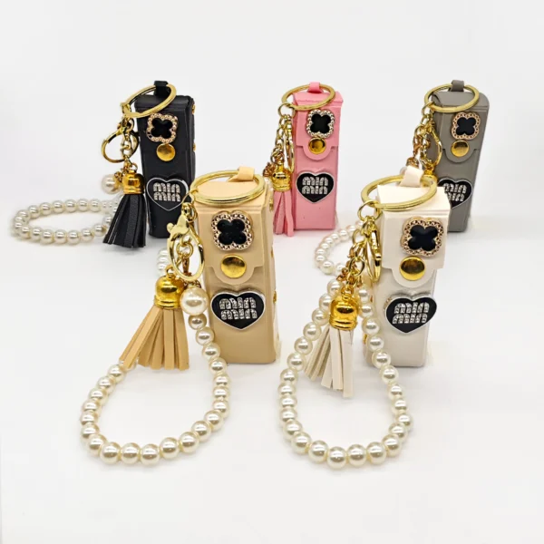 Mini Carterita para Labial con Perlas