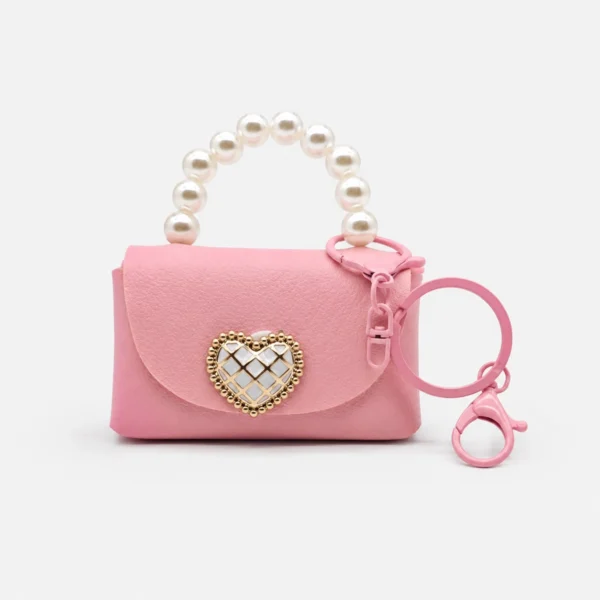 Mini Carteras Perlas con Aplique