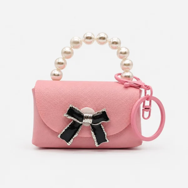 Mini Carteras Perlas con Aplique