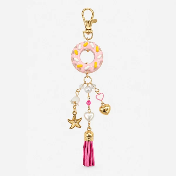 Llavero Charm Dona con Dijes