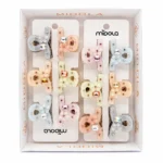 Mini Broches con Flor y Cristales