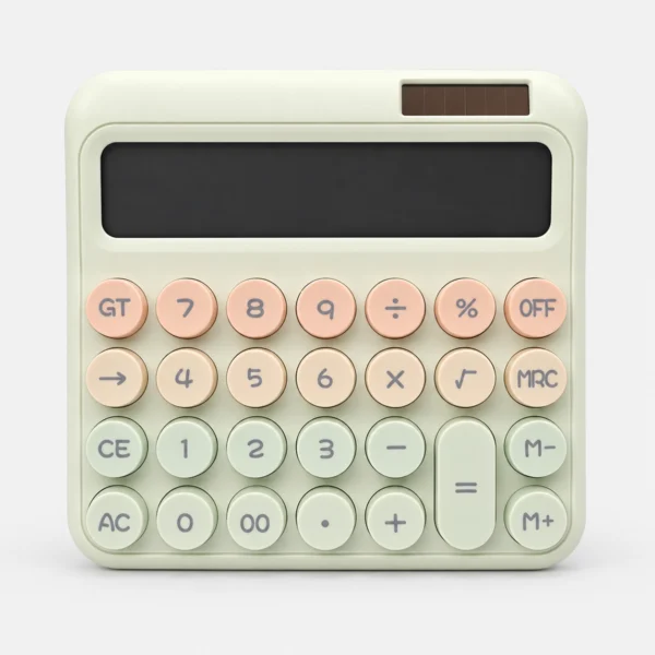 Calculadora Pastel Cuadrada.
