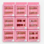 Uñas Cuadradas 12 Pzas.