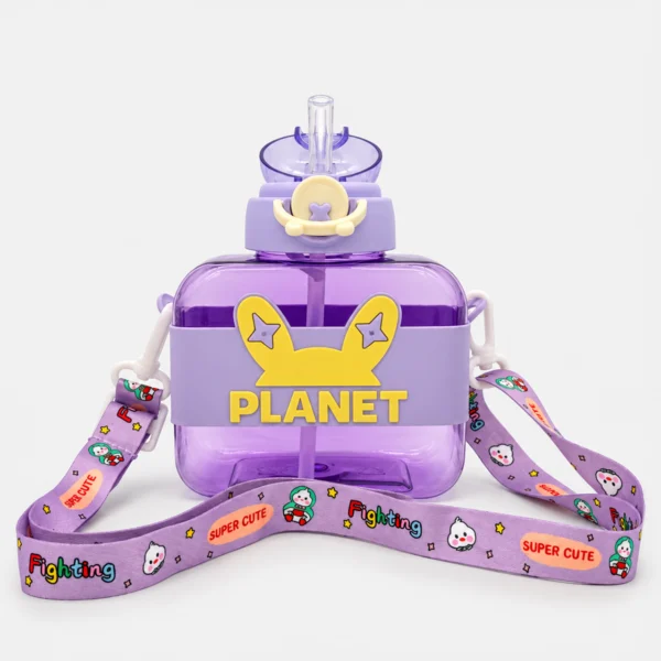 Botella Infantil Planet con Correa