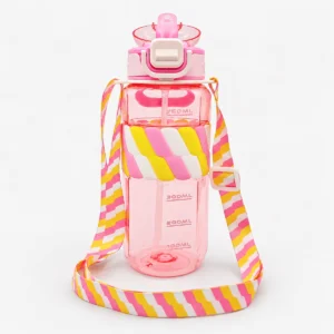 Botella Doble Color con Correa