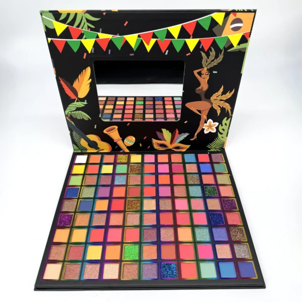 Paleta de Sombras Brazilian 99 Colores.