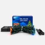 Guirnalda Solar LED de 100 Luces – Multicolor.