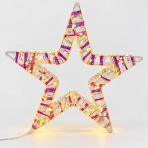 Estrella Navideña LED Decorativa