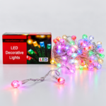 Guirnalda LED de Esferas Decorativas – Multicolor.