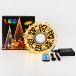 Guirnalda LED Solar 50 Mts. – Luz Cálida.