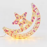 Luna Estrella Navideña LED Decorativa