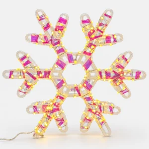Copo de Nieve Navideño LED Decorativo