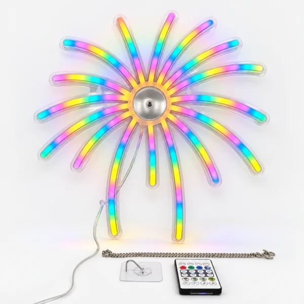Cartel LED Fuego Artificial