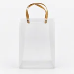 Bolsa de Regalo Transparente Matte 35x25x11cm 10 Pzas.