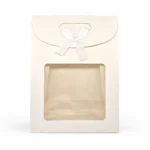 Bolsa de Regalo con Visor y Moño 12 Pzas