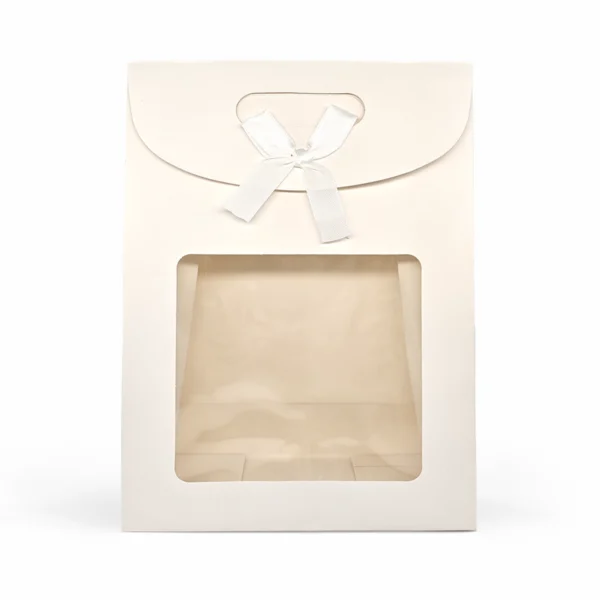 Bolsa de Regalo con Visor y Moño 12 Pzas