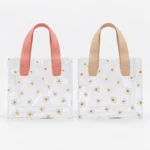 Bolsa Transparente Floreada Chica 10 Pzas