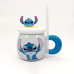 Vaso Stitch Cerámica con Tapa Silicona