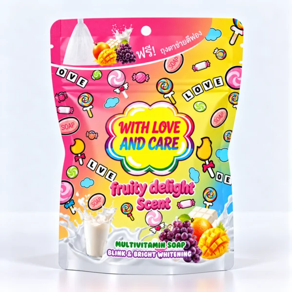 Jabón de Tocador de Frutas y Leche