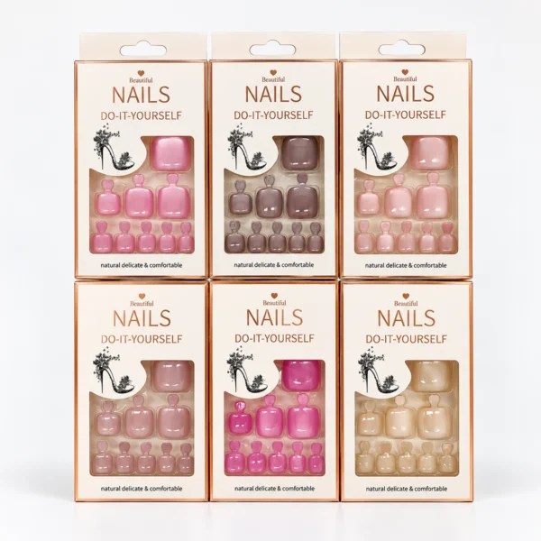 Uñas para Pies Ojo de Gato