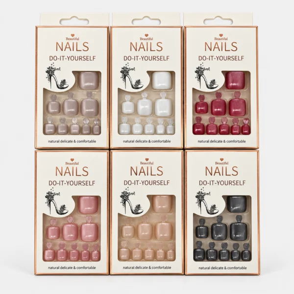 Uñas para Pies Ojo de Gato