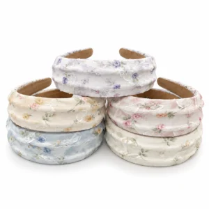 Vincha Estampada Ancha Floreada