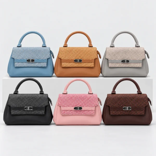 Cartera Kelly Tejida