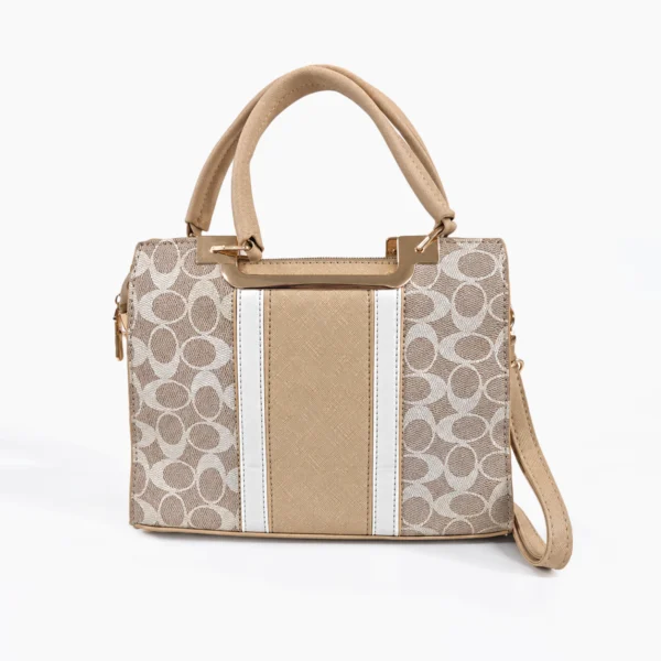 Cartera Satchel Rowan con Bloques de Color
