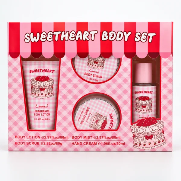 Set de Fragancias Cake 4 Pzas. | Luenco